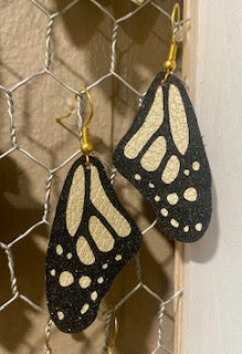 Black and gold butterfly