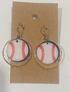 Small gold sports hoop